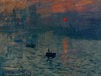 Claude Monet, Impression, Sunrise (1873)