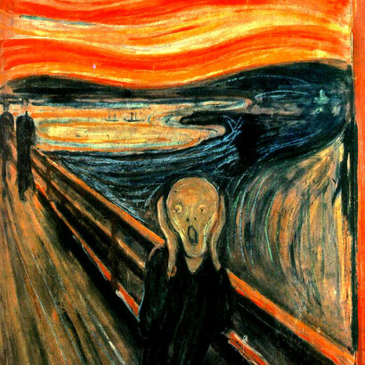 “El grito”, la más popular obra de Munch