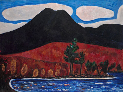 Marsden Hartley - "Mount Katahdin"