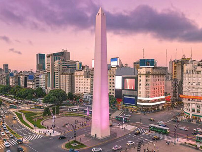 Vista aérea de Buenos Aires, Argentina