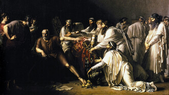 Hipócrates, pintura de Anne-Louis Girodet de Roussy-Trioson
