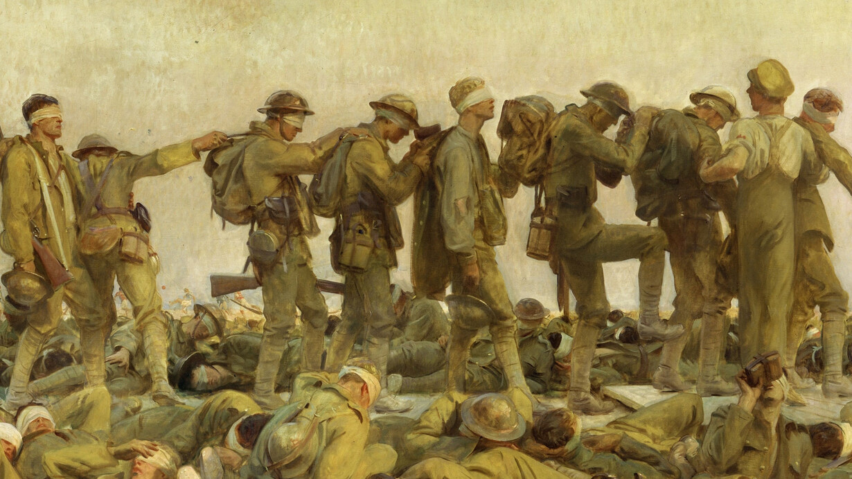 Gassed, by John Singer Sargent (1919), © IWM ART 1460