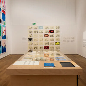 Verschiedene künstler, Japanische grafik heute, ausstellungsansicht. Mit freundlicher genehmigung des Museum für Gestaltung