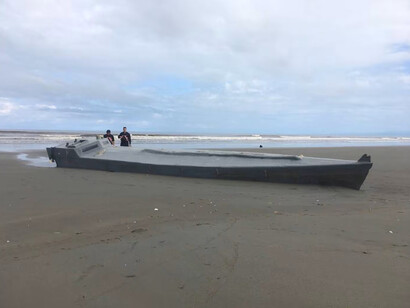 Antinarcóticos atrapan un submarino en Costa Rica que transportaba cocaína