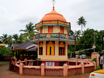 Temple near Kanjiram Jetty
