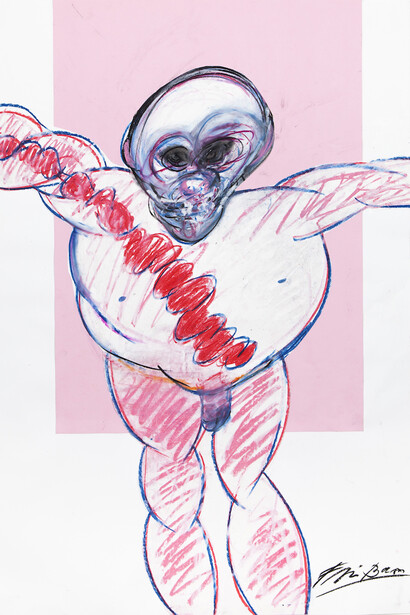 «Sé que para las personas religiosas, para los cristianos, la crucifixión tiene un significado totalmente diferente. Pero, para un no creyente como yo, es solo un comportamiento humano, una forma de comportarse con los demás». Francis Bacon