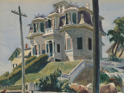 Edward Hopper, Haskell's House, 1924