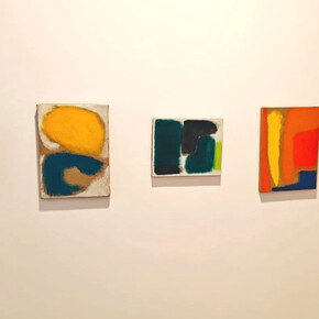 Edward Zutrau, Meditations in hue, exhibition view. Courtesy of Lincoln Glenn Gallery