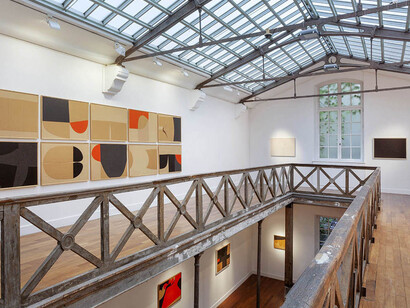 Alberto Burri. Courtesy of Tornabuoni Art Gallery