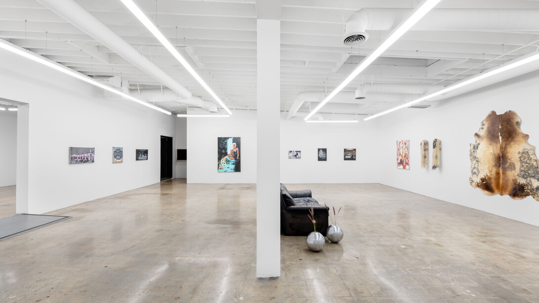 Jasmine Monsegue, Everything that glitters, exhibition view. Courtesy of Control Gallery