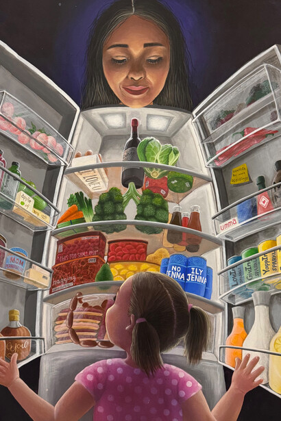 Jenna Lee, Nourished with motherly, Courtesy of Kate Oh Gallery