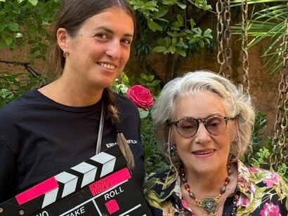 Antonia Arslan e la regista Giulia Belluco