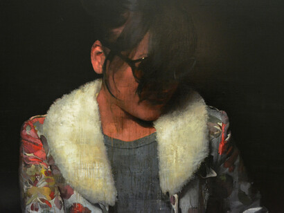 François Bard, L'absence, 130 x 162cm, oil on canvas