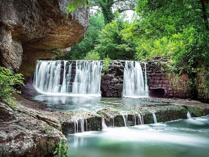 Le Cascate di Fosso Castello, Soriano nel Cimino, Italia, foto di Visit Lazio