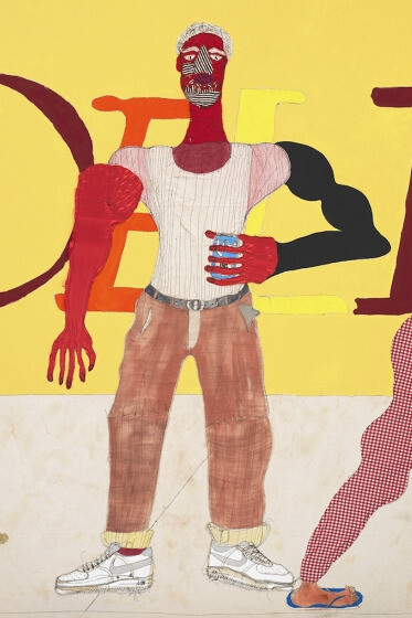 Tschabalala Self. Courtesy of ICA Boston