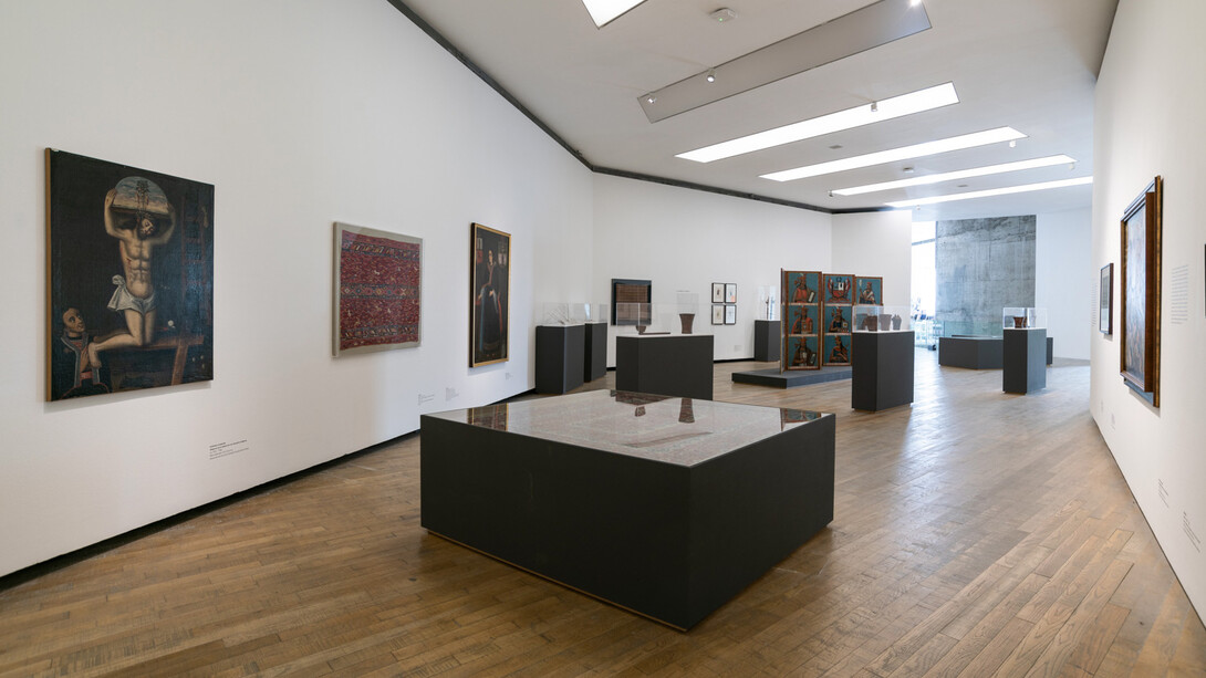 Los incas. Más allá de un imperio, vista de exhibición. Cortesía de Fundación Proa 