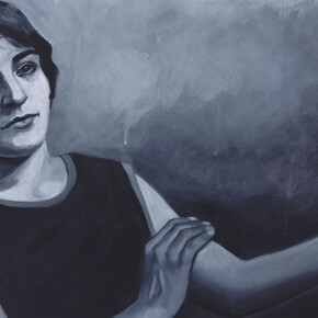 Giulia Andreani, Paintress I, 2025. Courtesy of Galerie Max Hetzler