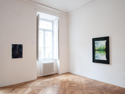Linda Carrara, Il punto focale, exhibition view. Courtesy of Tucci Russo Gallery