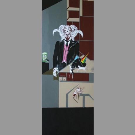 Igan D'Bayan, Flipinas 1,
2015,
acrylic on canvas,
122 x 244 cm