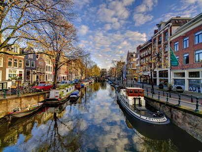 Amsterdam, canal view