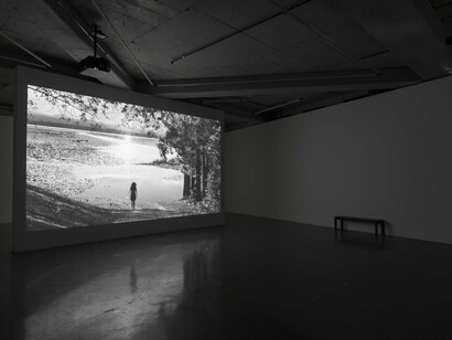 Shirin Neshat. Dreamers, Exhibition view. Courtesy of Dirimart