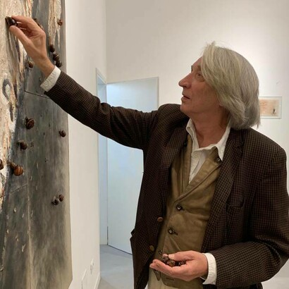 Marcello Landi “Dante: ritratto del poeta da giovane”, personale presso la Galleria MG 21 a Ravenna, 2021