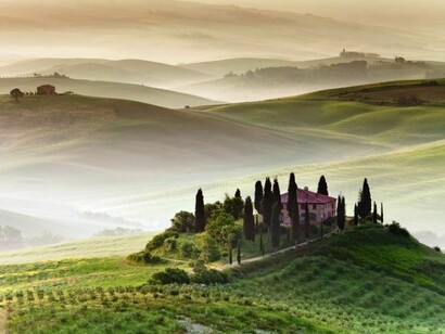 Tuscany´s famous landscapes