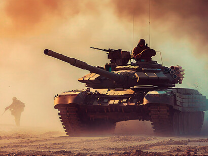 Tanque de guerra. Os Estados Unidos mantêm o maior e mais avançado poder militar do mundo