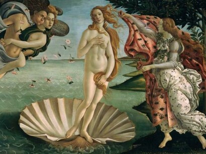 "La naissance de Vénus" (circa 1484), Botticelli