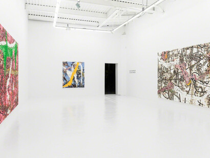 Nick Mead, Exhibition view. Courtesy of The Hole