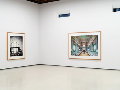 Candida Höfer, Europa, America, exhibition view. Courtesy of Sean Kelly Gallery