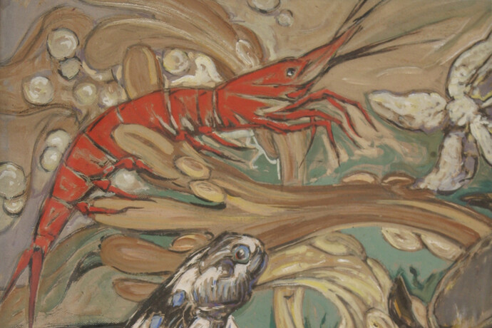George Manzana Pissarro, Sous la mer