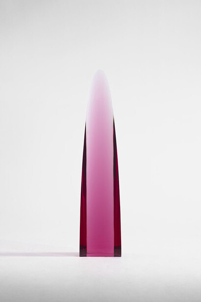 Fred Eversley, Untitled (cylindrical lens), 2024. Courtesy of Hammer Museum 