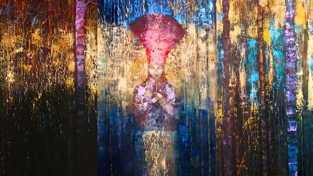 Northern Song 180x150cm, oil on canvas, 2013. Courtesy of Andakulova Gallery