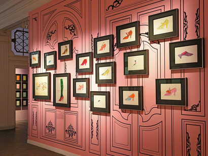 An Exhibition of Early Illustrations by Andy Warhol. Courtesy of Halcyon Gallery