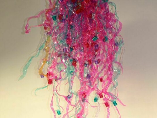 Enrica Borghi, Medusa, 2010 Installazione PVC, dimensioni variabili