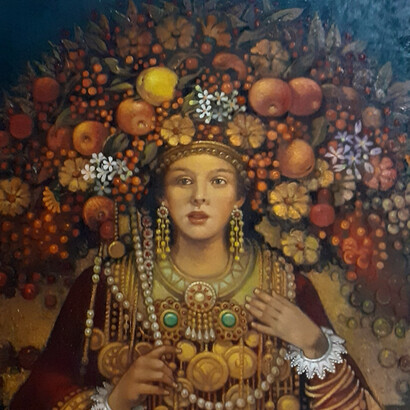 Bartolomé Roca, Dama, óleo sobre tela, 120x87 cm