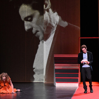 Le rouge et le noir. Avec l'aimable autorisation du Théâtre des Salins Martigues