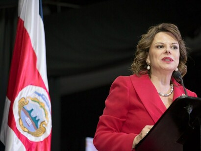 Ana Elena Chacón, vicepresidenta de Costa Rica
