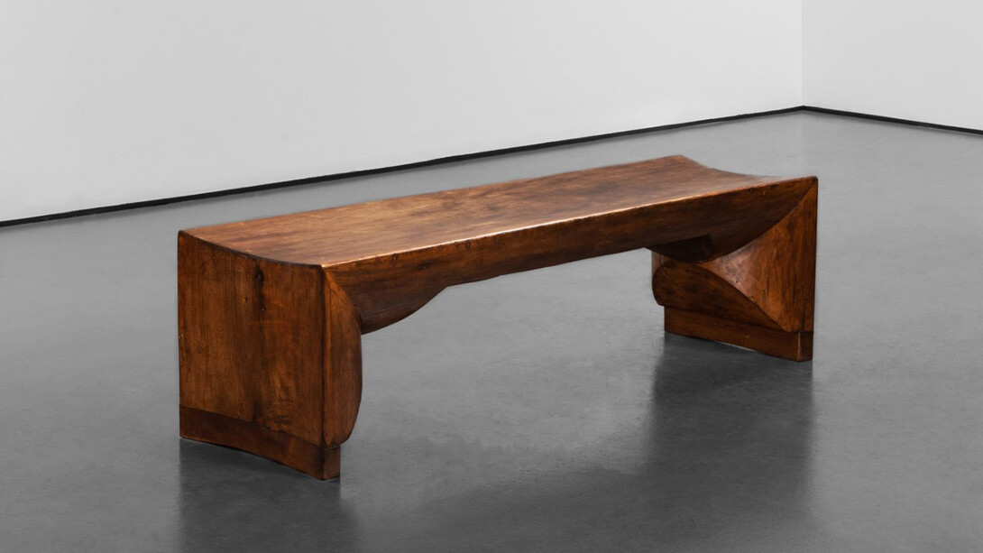 José Zanine Caldas, Learned wood has two lives, exhibition view. Courtesy of Carpenters Workshop Gallery