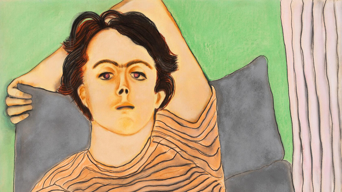 Hagit Sternshuss, Julian resting, 1982. Courtesy of Tel Aviv Museum of Art