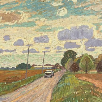 Ben Fenske, Cooks lane (detail). Courtesy of Grenning Gallery