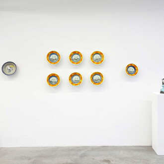 Hylton Nel, Wel! wel! durft ge nog zoo laat op't pad, Pad! Exhibition view. Courtesy of Stevenson Gallery