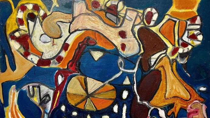 Debra Samdperil, A piece of pie (detail), 2026. Courtesy of Kingston Gallery