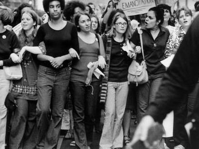 Manifestación en Nueva York por la igualdad de las mujeres (1970)
