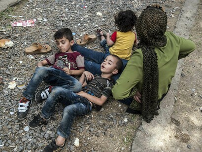 The terrible conditions of refugees
