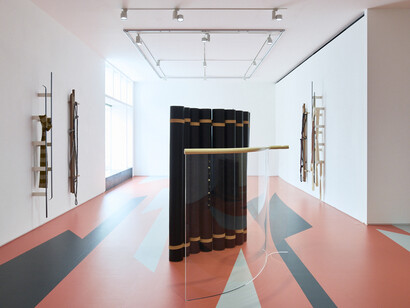 Strips, trunks, trees and dots, exhibition view. Courtesy of Taka Ishii Gallery 