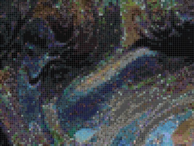 Simone Ferrero, The cosmic loom, 2025. Courtesy of Simone Ferrero