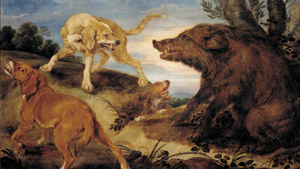 De Vos Paul, Caccia al cinghiale selvatico, 1630-1672 circa. Galleria Sabauda, Torino, Italia 