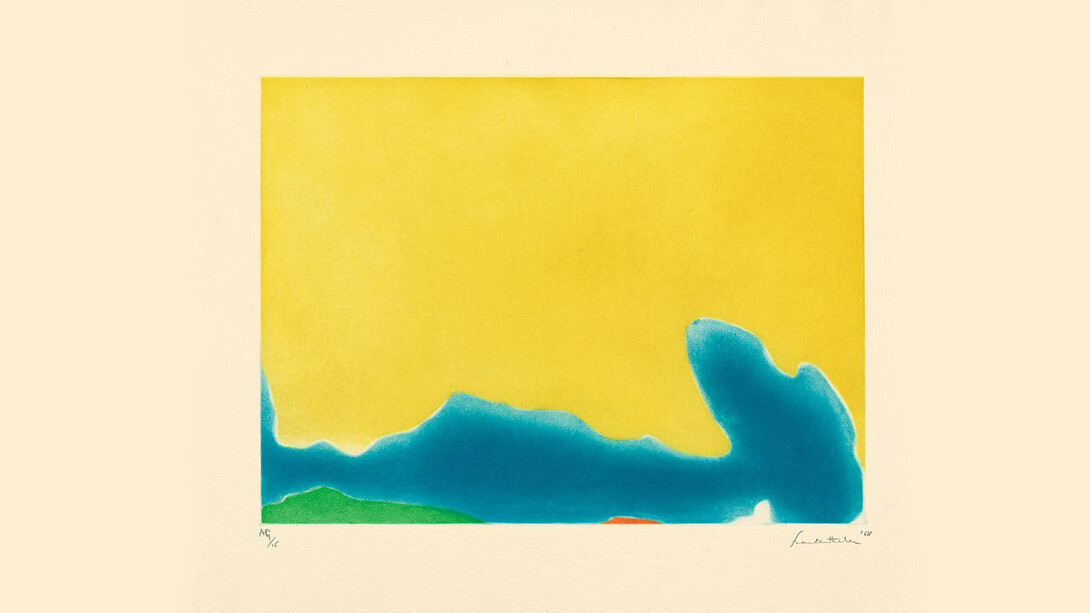 Helen Frankenthaler Prints. Courtesy of Art Institute of Chicago